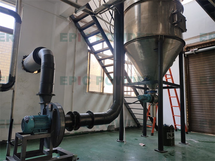 小產(chǎn)量流化床氣流粉碎機