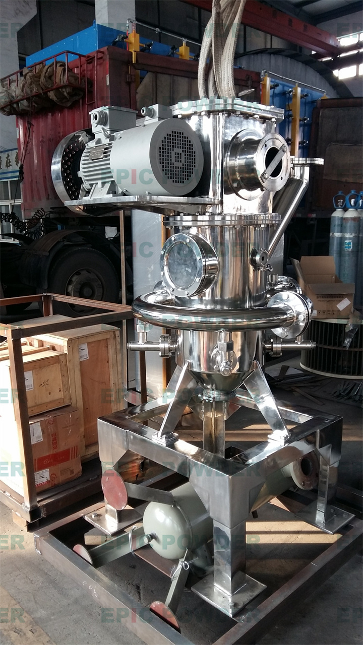 量產(chǎn)型對噴式氣流粉碎機