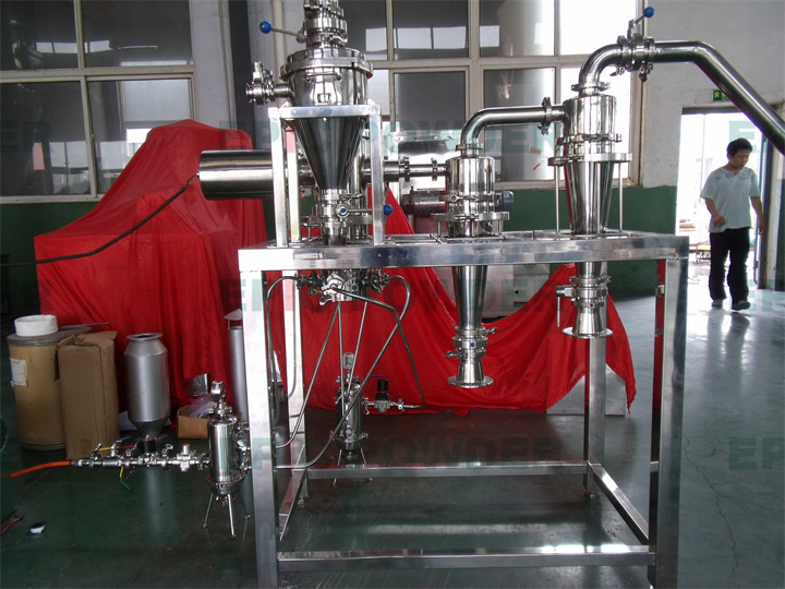量產(chǎn)型對噴式氣流粉碎機